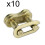 Chain Split Link Gold 6mm x 10 Mini Moto 1