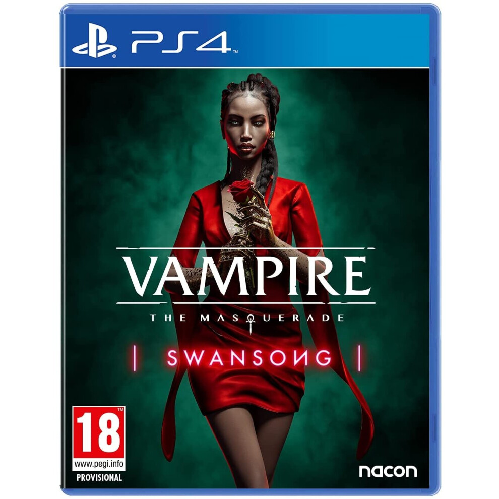 Vampire: The Masquerade - Swansong Ps4 Game 3665962011852