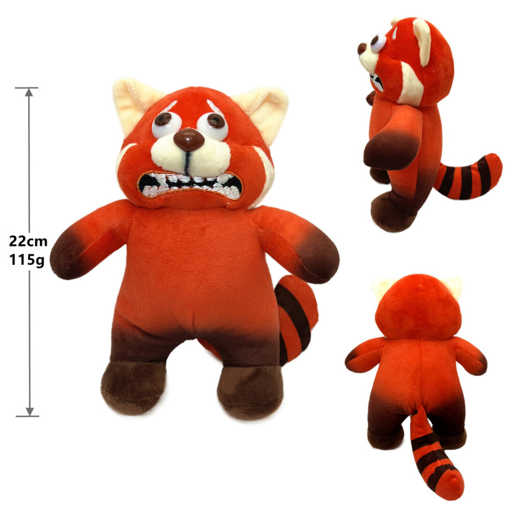 (B-22CM) Soft Toys Turning Red Plush Toy Raccoon Movie Same Style Cartoon Figure