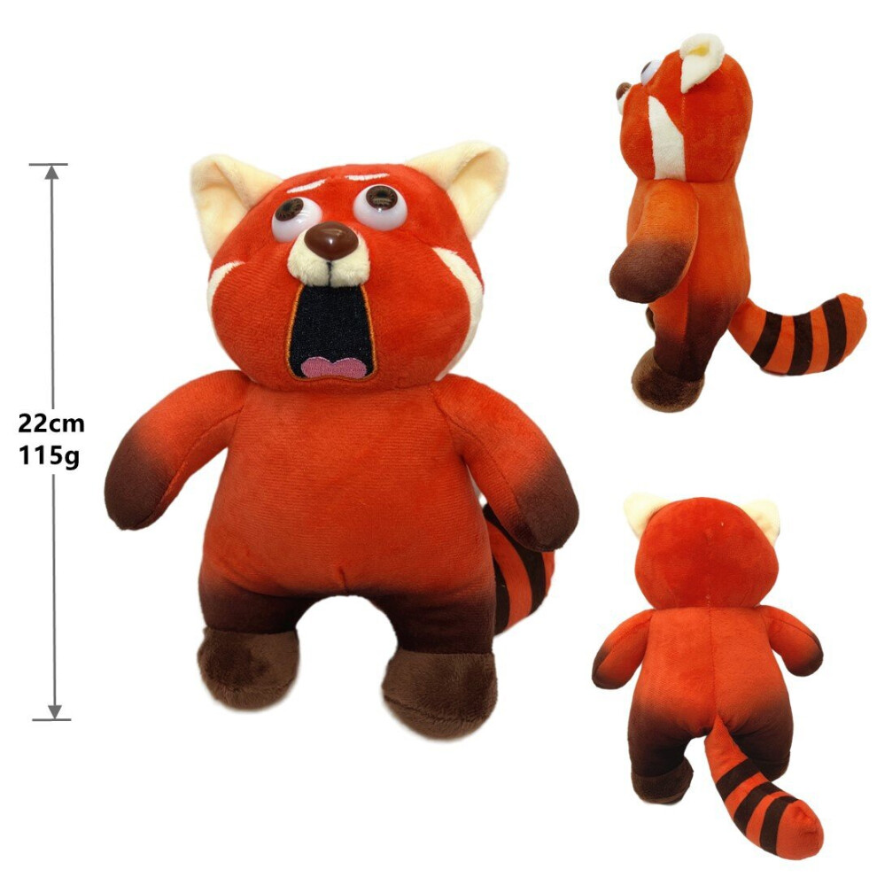 (C-22CM) Soft Toys Turning Red Plush Toy Raccoon Movie Same Style Cartoon Figure