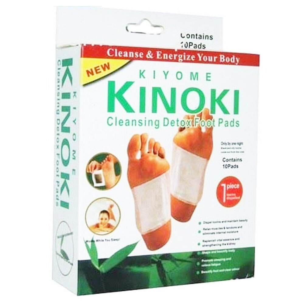 (30pack) Detox Foot Pads Herbal Cleansing Foot Patch Body Toxins Feet Slimming Health Care