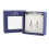 Swarovski Swarovski Sparkling Dance Collection Silver & Blue Earrings 3