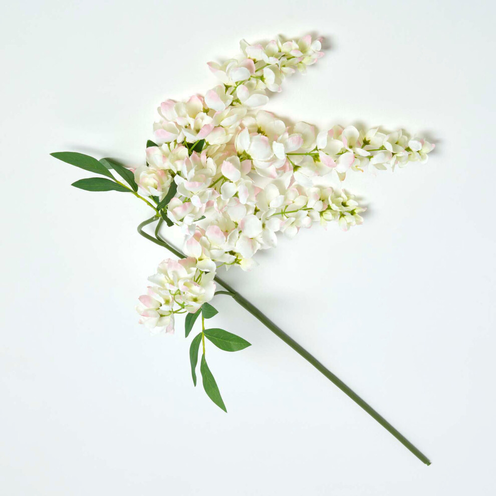 Homescapes Flower Single Stem 92 Cm Cream/Wisteria