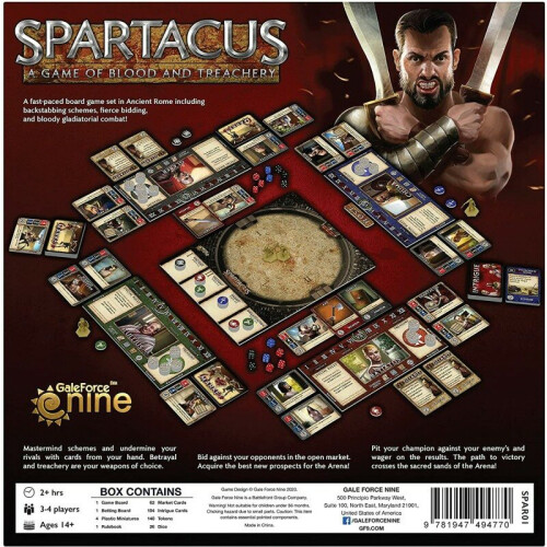 Spartacus Boardgame (2021) - Board Game 2