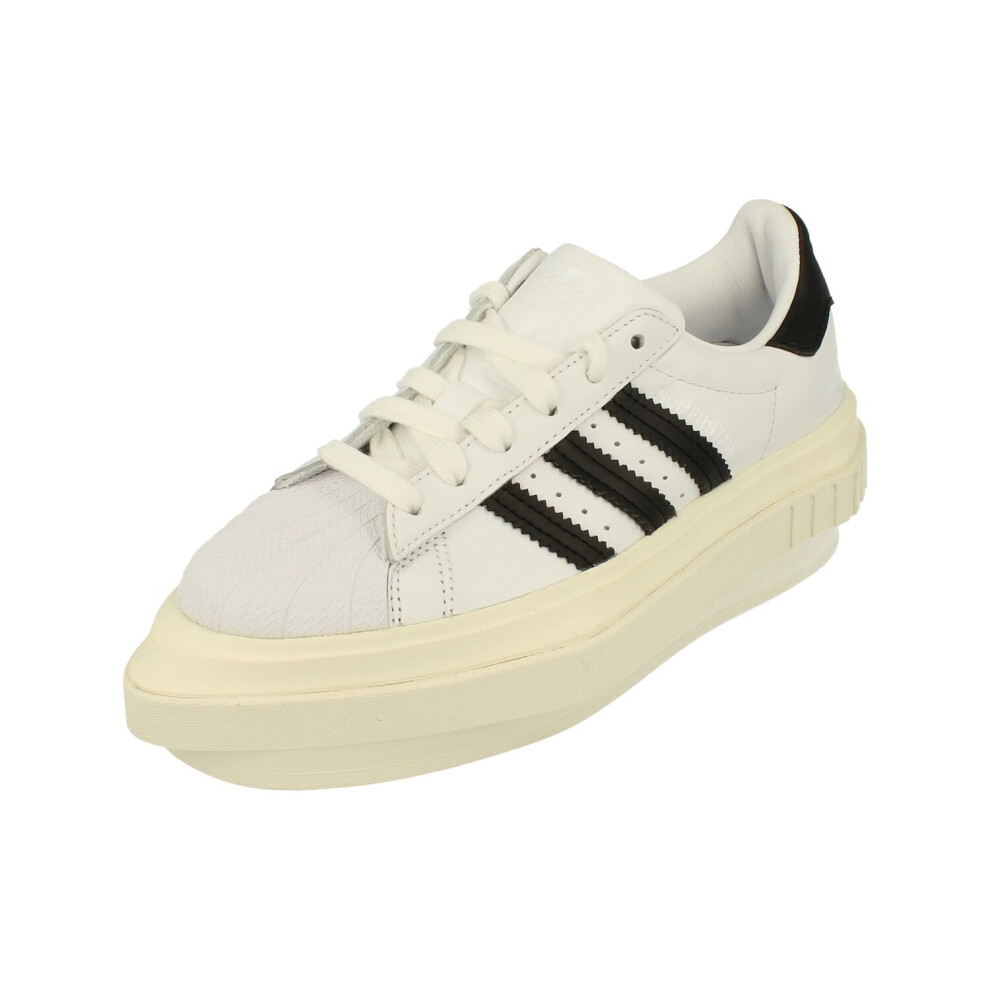Adidas (6) Originals Beyonce Superstar Womens Trainers Sneakers White/Black