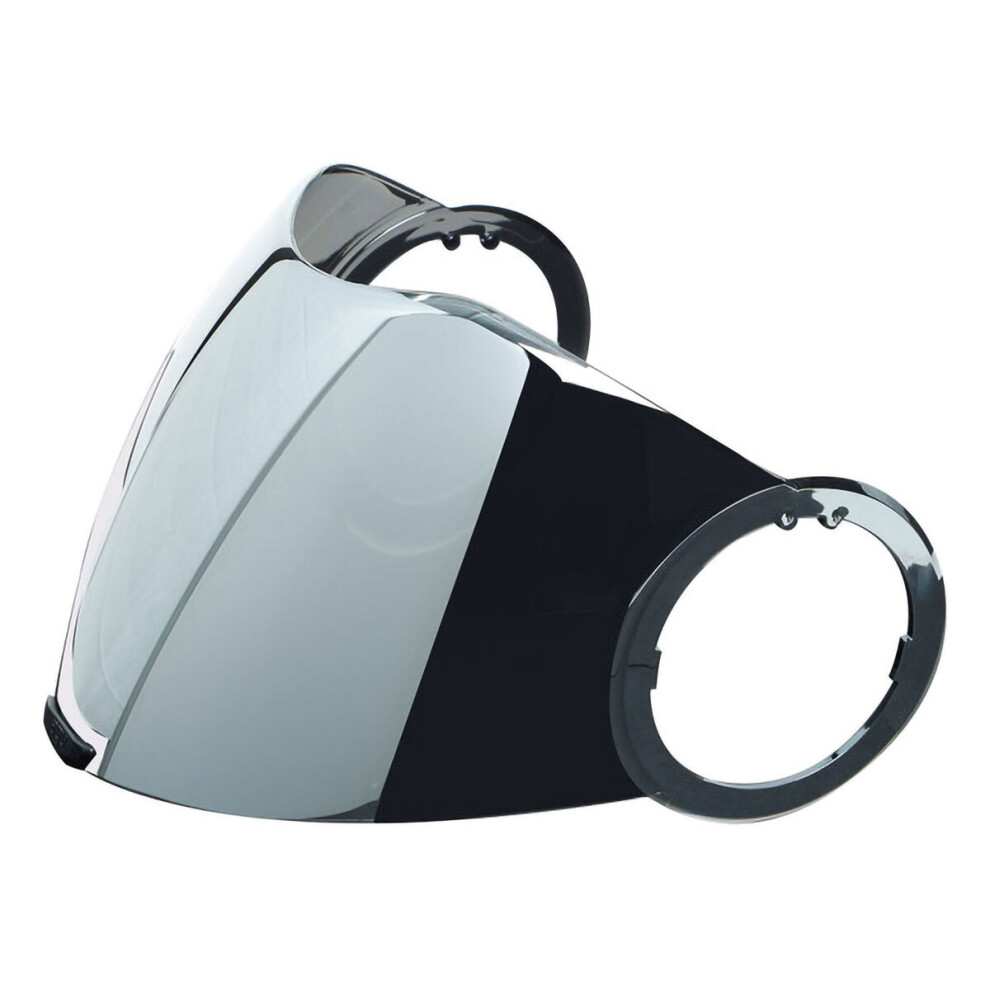 (Xs) Agv City 18 Anti Scratch Visor Iridium For Fluid Helmets Silver 8026656593163