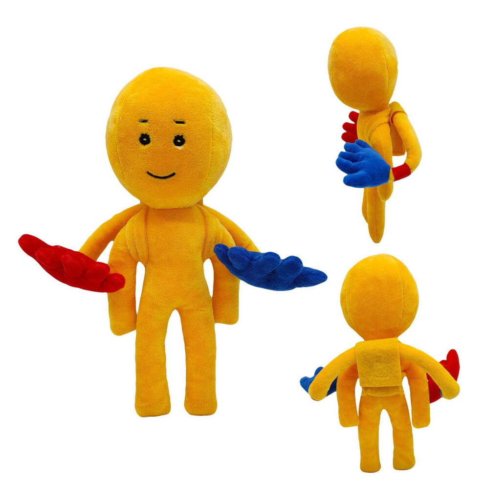 Poppy Playtime Minions Player Plush - Huggy Wuggy Scary Doll, Soft 25cm Gift for Kids Birthday