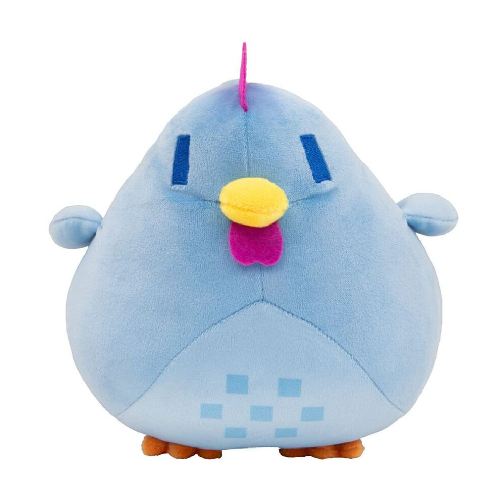 () 20Cm Game Stardew Valley Chicken Plush Toy Stuff Dolls Cute For Kids Blue/White