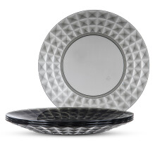 (4 DINNER PLATE) LIVIVO Outdoor Dining Set - Plates, Bowls & Glasses