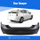 Toyota Prius 2010-2016 Rear Bumper Primed No Pdc 2