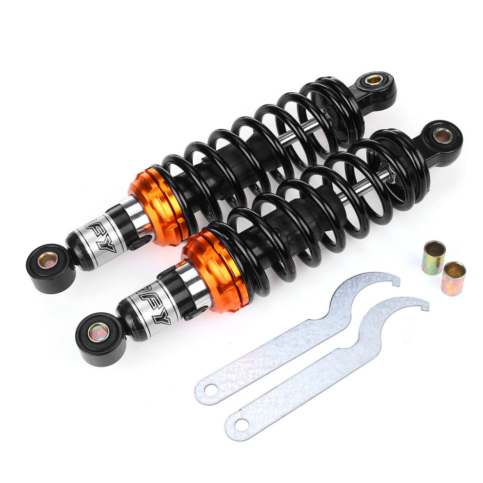 New 2Pcs 11 280Mm Universal Shock Absorber Rear Suspension For Motorbike Motorcycle Atv" 762179096085