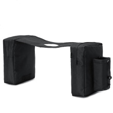 Nuevo tanque de combustible para ATV alforjas cuatrimoto bolsa de sillín para motocicleta bolsa para moto de nieve almacenamiento con bolsil