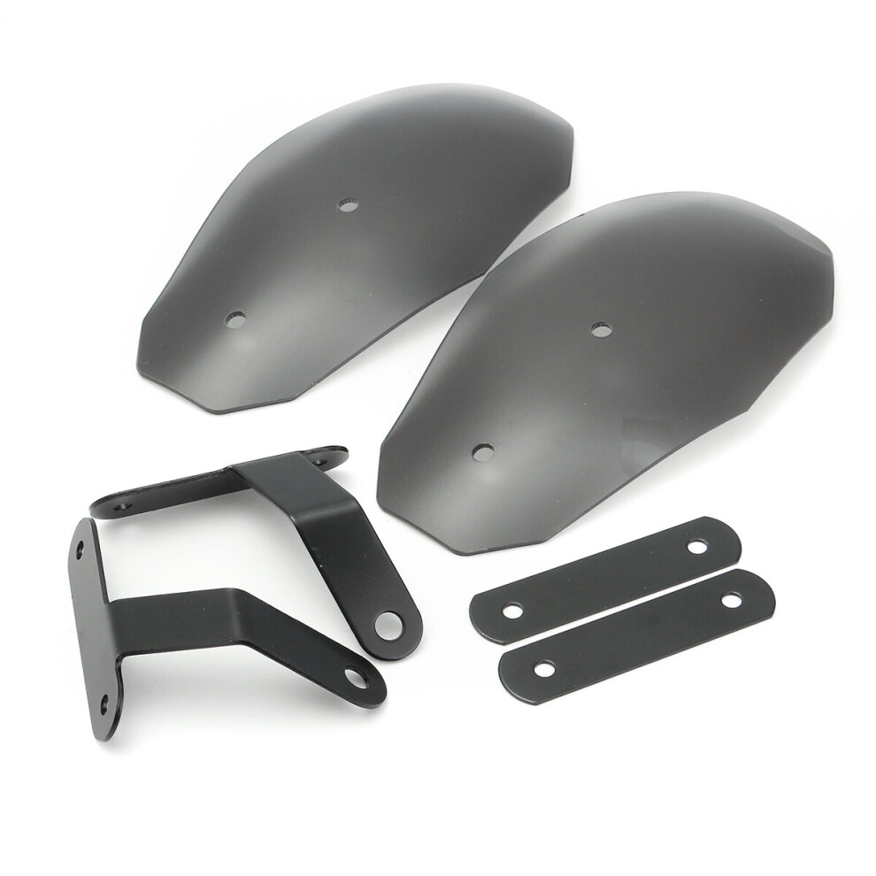 New Motorcycle Handle Hand Guard Protector Wind Deflectors Shield 762179066255