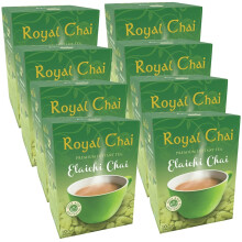 (Pack of 8) Royal Chai Elaichi Unsweetened 180g