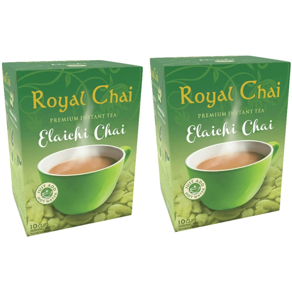 Royal Chai (Pack Of 2) Elaichi Unsweetened 180G