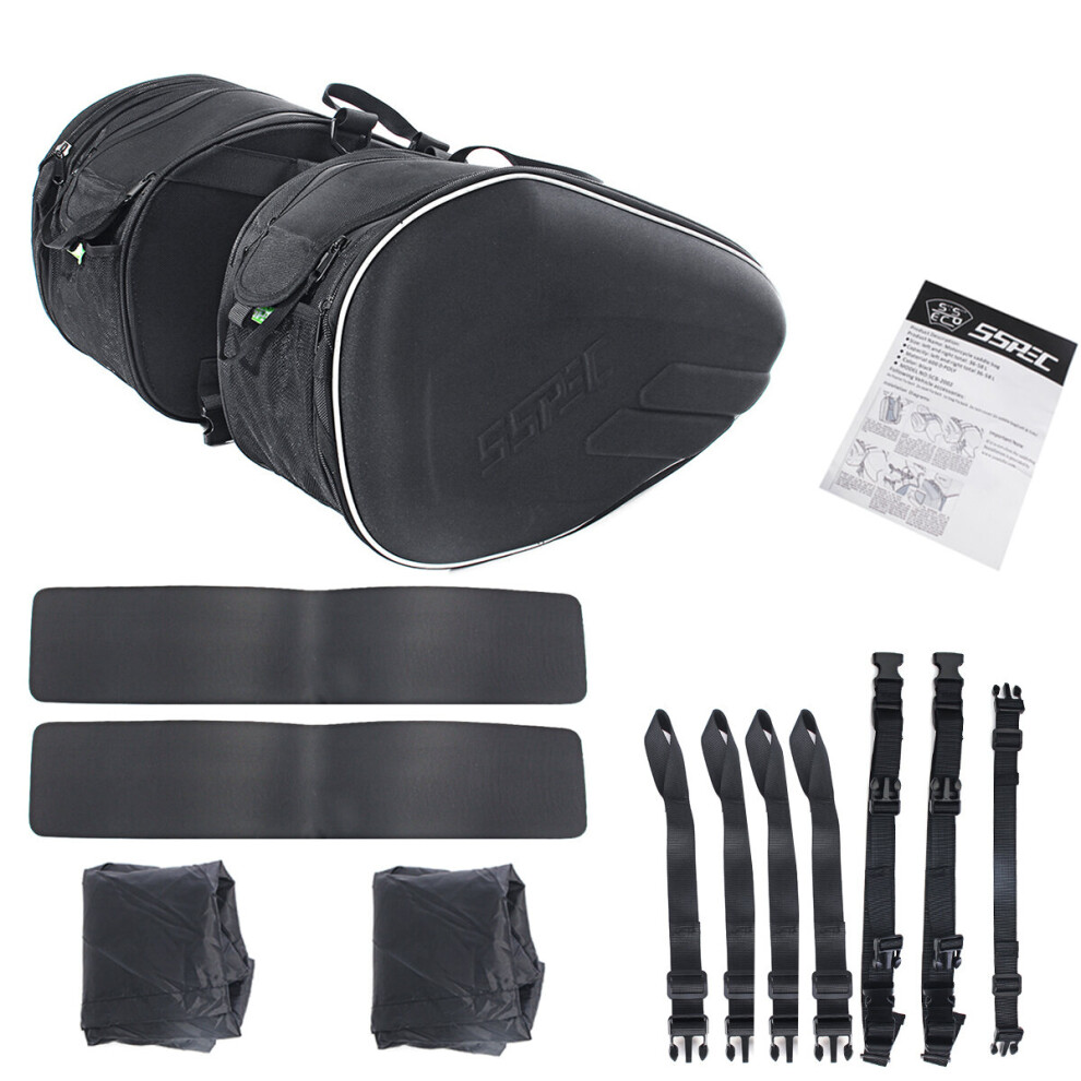 New Saddlebags Rear Bag Package Multifunction Saddle Shoulder Send Waterproof Cover 762179094203