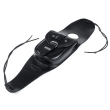 Novo Saco de Ferramentas para Tanque de Combustível de Motocicleta com Tampa e Almofada com Bolsa em Couro PU Preto para Harley XL883 XL1200