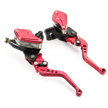 Nueva palanca de freno y embrague universal de 7/8 pulgadas para motocicleta manillares de aluminio para motos de competición y dirt bike