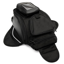 Novo Saco de Combustível para Motocicleta com Óleo Magnético Multi Camada Preto Universal 38x25cm à Prova de Água