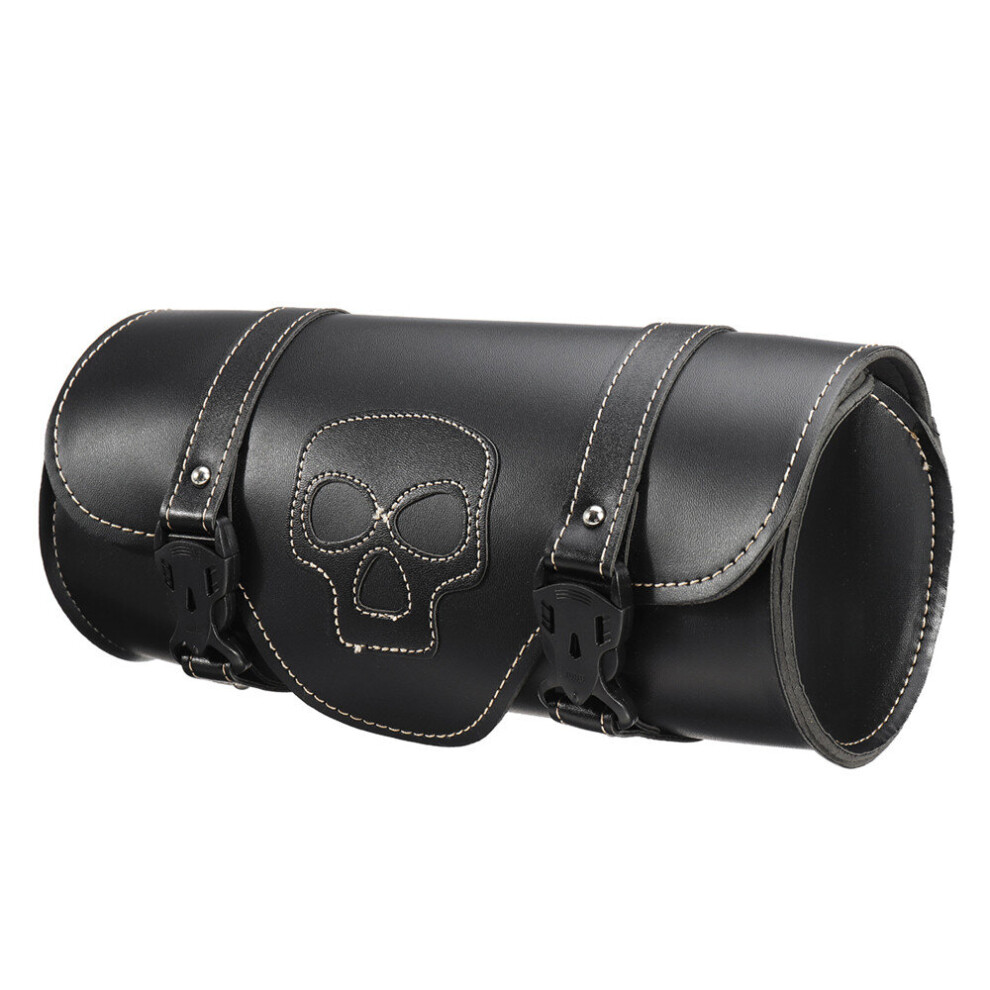 New Universal Pu Leather Motorcycle Hanging Side Box Bag Tool Tank Bag Luggage Saddlebags 762179064923