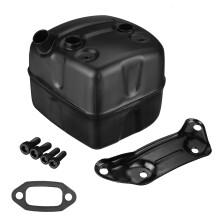 New Exhaust Muffler Gasket Bracket Kit For Husqvarna 365 371 372 XP 385 #544 02 1995-2001