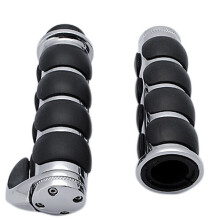 Neue 1 Zoll Chrom-Handgriffe Motorradlenker Universal für Harley/Yamaha/Suzuki