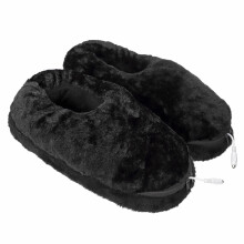 Neue USB Elektrische Heizschuhe Hausschuhe Beheizte Plüschfußmatte Winterwärmer Schneestiefel