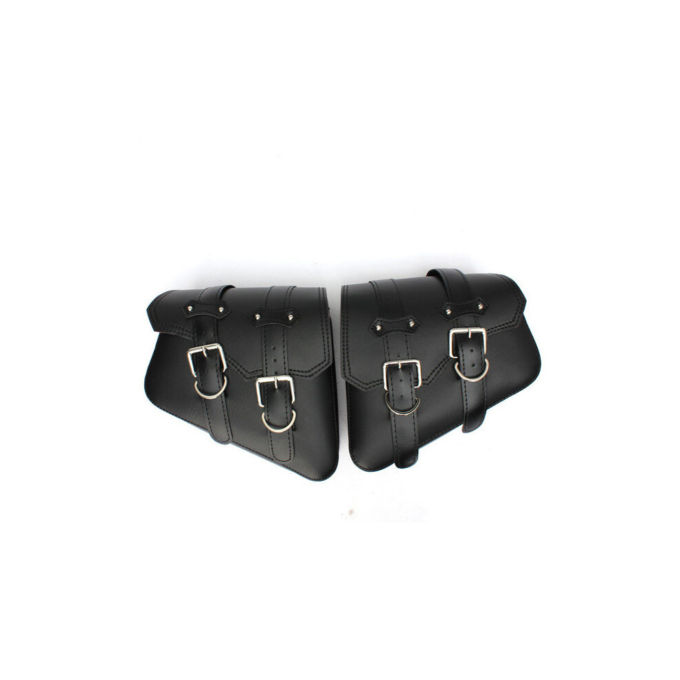 New A Pair Universal Motorcycle Saddlebags Saddlebags Pouch For Harley 762179087861