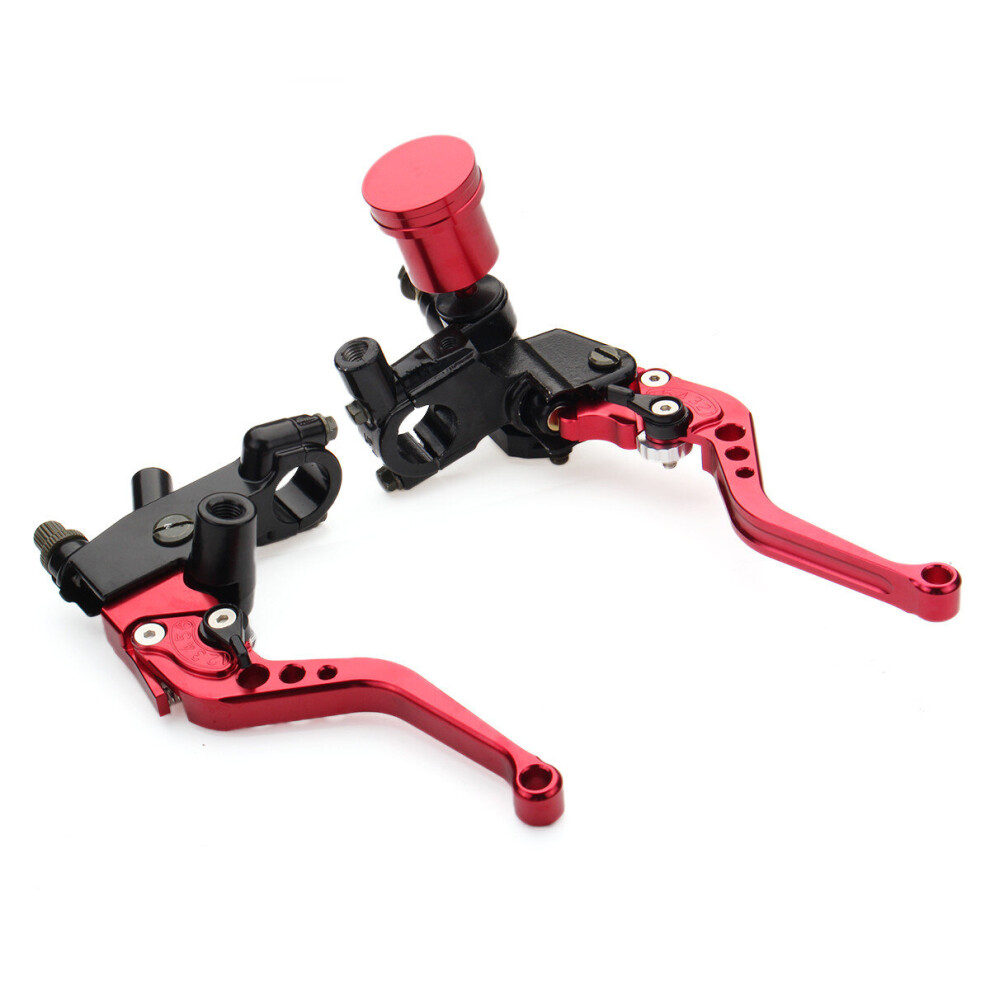 New 7/8Inch Hydraulic Brake Master Cylinder Clutch Lever For Universal Motorcycle Bike 762179080619