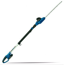 Hyundai HY2191 20V Cordless Pole Hedge Trimmer - 2.6m Extended Reach, 3.6m Working Height, 410mm Blade, Cuts 16mm, Lightweight 3.37kg
