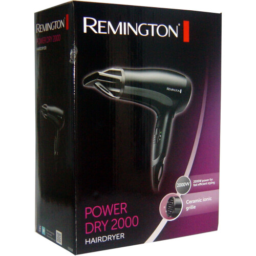Remington Fén Remington Salon Ceramic Ionic 2000W 2Kw Concentrator D3010 1