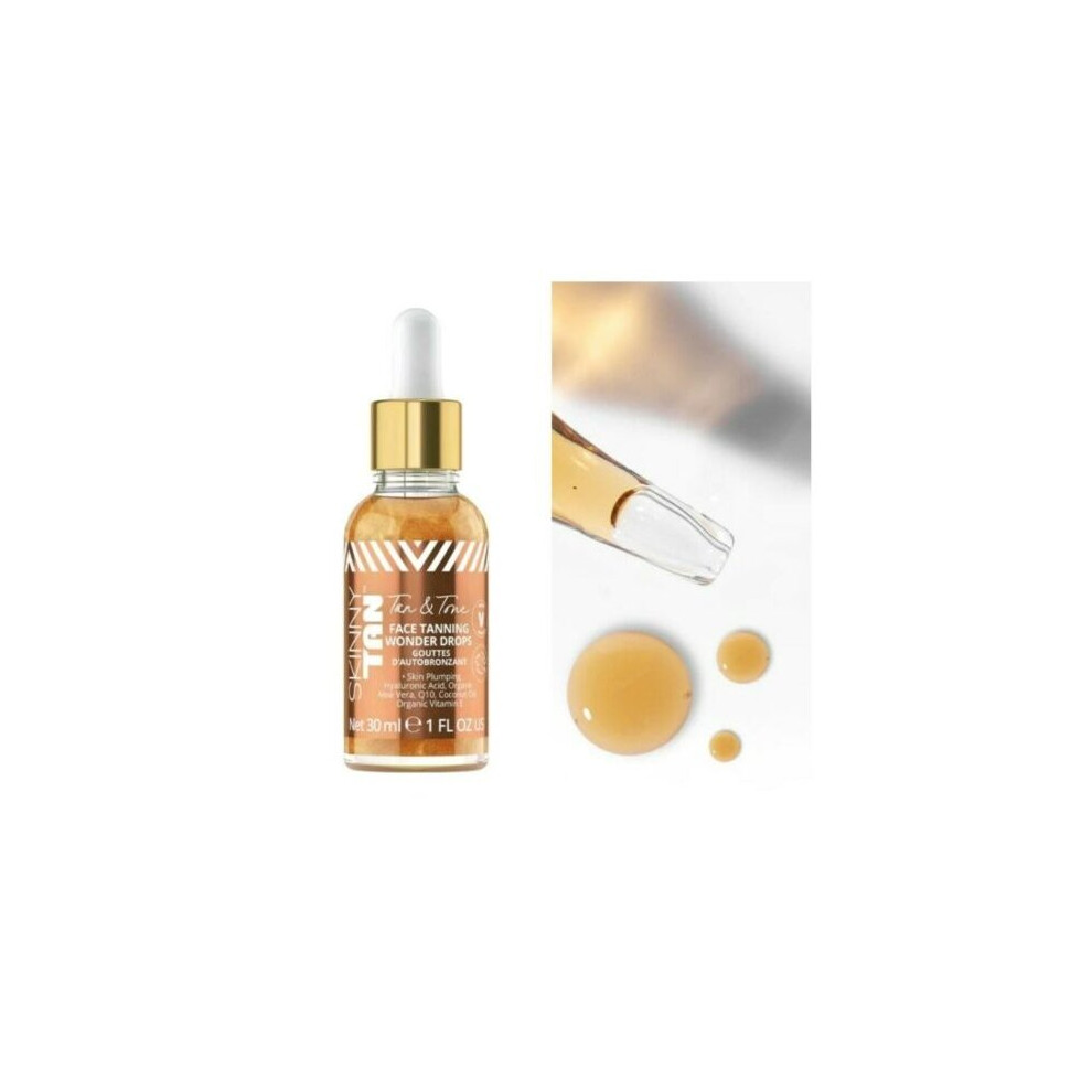 Skinny Tan Wonder Serum Face Tanning Drops 30ml