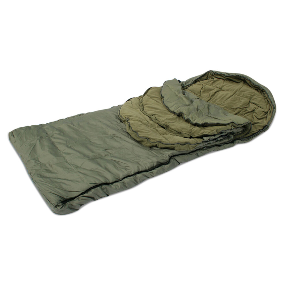 Abode Airtexx 5 Season Hollow Fill Twin Shell Deep Sleep Carp Fishing Sleeping Bag-image-OPC-P97S6XY-NEW