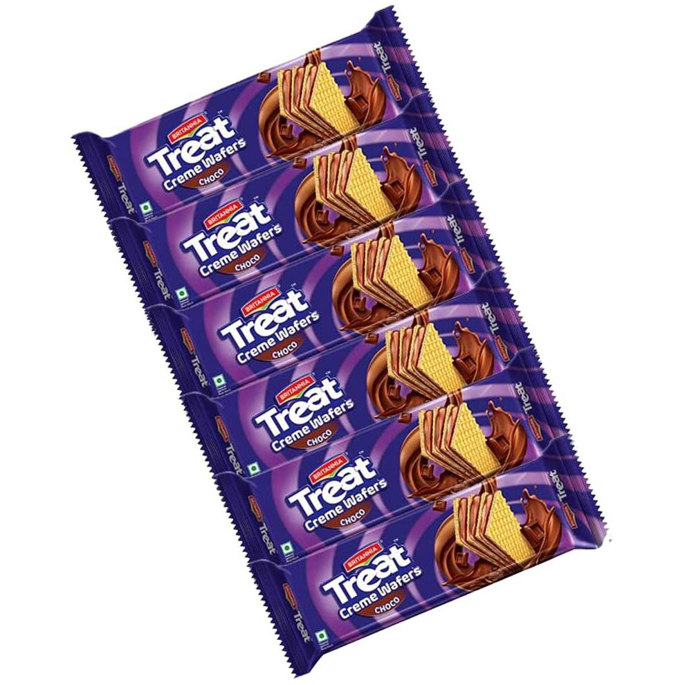 Britannia (Pack Of 6) Wafers Chocolate 150G