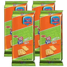 (Pack of 4) Britannia 50-50 Biscuits 372g