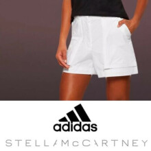 (UK6) adidas Stella McCartney Womens Canvas shorts
