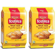 (Pack of 2) Britannia Wheat Rusk 610g