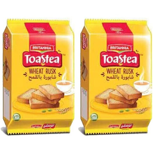 Britannia (Pack of 2) Britannia Wheat Rusk 610g
