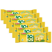 (Pack of 6) Britannia 50-50 Maska Chaska Biscuits 62g