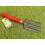 Wooden Hand Fork Weeding Hand Tool For Potting Planting 3