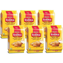 (Pack of 6) Britannia Wheat Rusk 610g