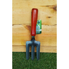 Wooden Hand Fork Weeding Hand Tool For Potting Planting