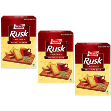 (Pack of 3) Parle Rusk Real Elaichi 600g