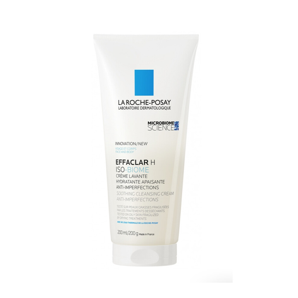 La Roche-Posay Effaclar H Iso-Biome Soothing Cleansing Cream 200ml