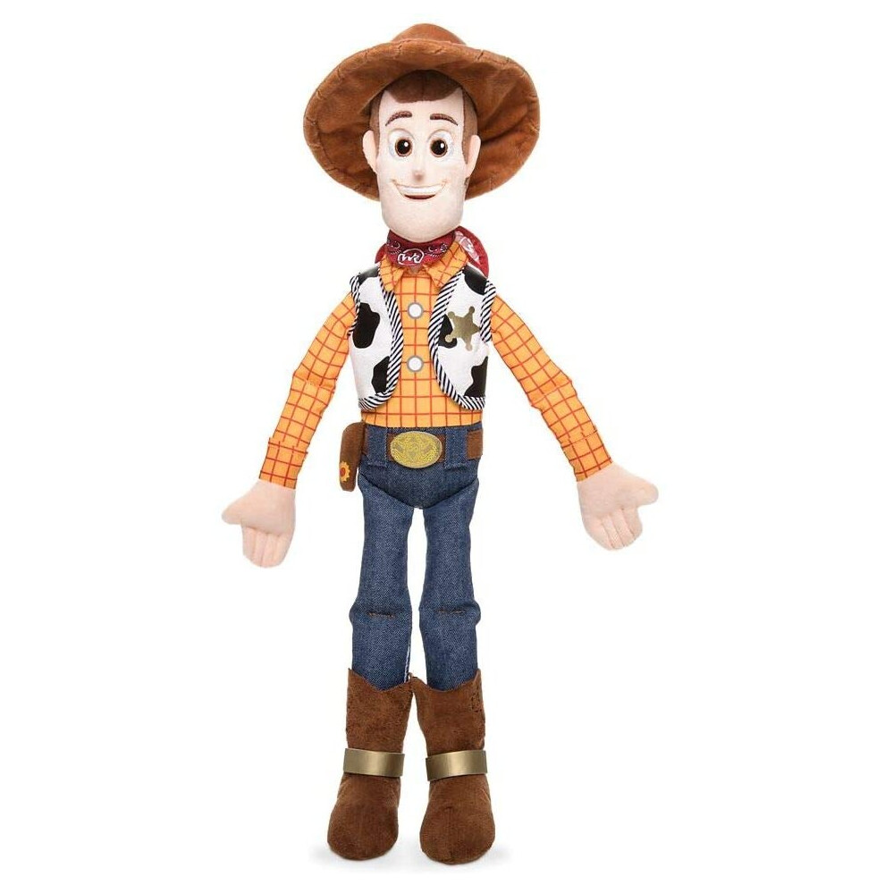 Disney Pixar Woody Plush  Toy Story 4  Medium  18 Inches