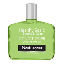 Neutrogena Tea Tree Oil Conditioner to Refresh & Moisturize Dry Scalp & Hair, Healthy Scalp Soothe & Calm, Sulfate-Free Surfactants, 12 fl oz