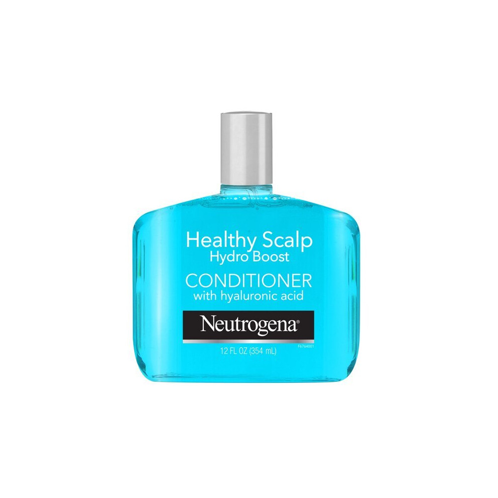 Neutrogena Hydrating Conditioner for Dry Scalp & Hair with Hyaluronic Acid, Healthy Scalp Hydro Boost, Sulfate-Free Surfactants, 12 fl oz