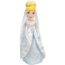 Disney Cinderella Plush Wedding Doll - 21''