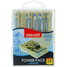 MAXELL battery Alkaline LR03 VALUE BOX 24 pcs.