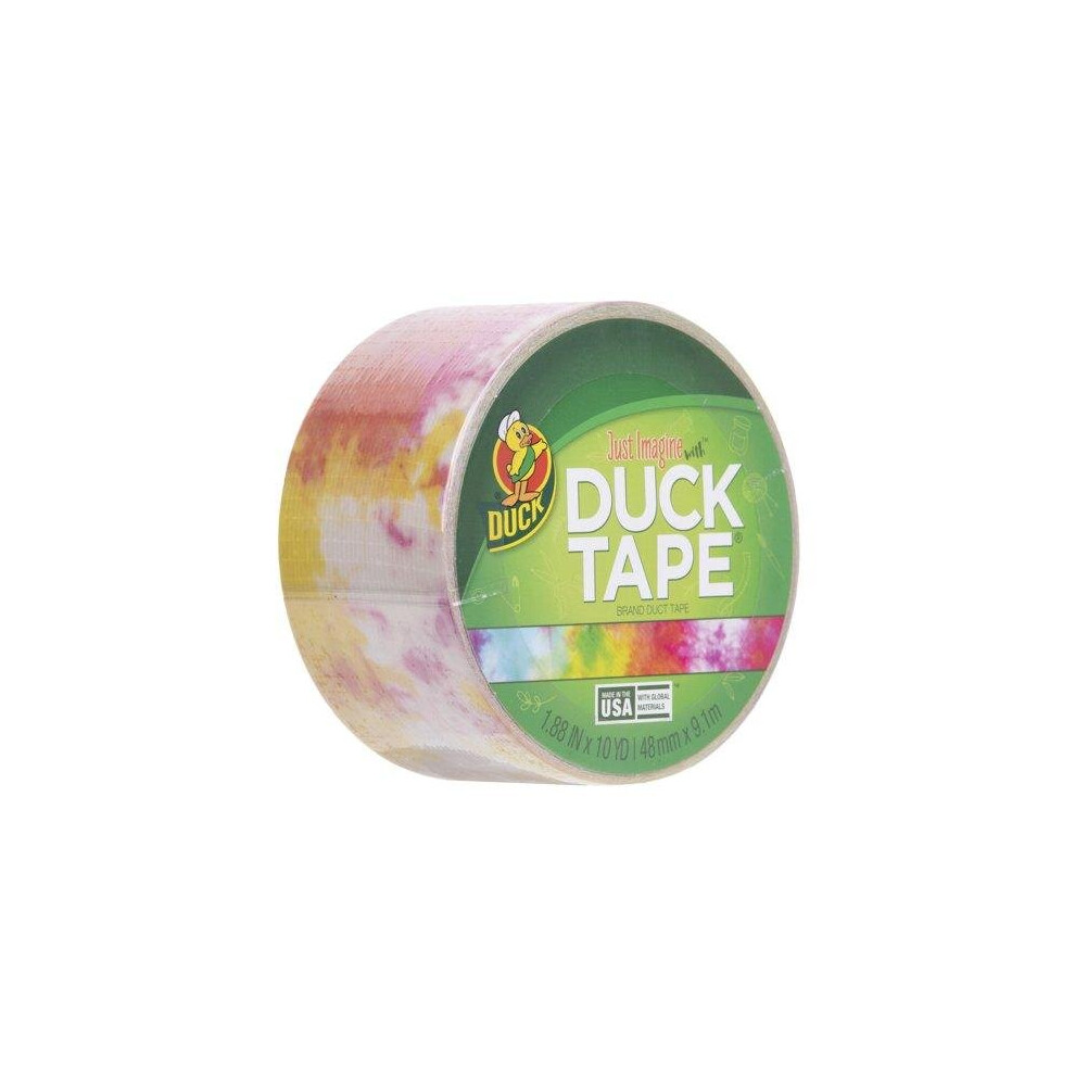 Duck Brand 1.88 In. X 10 Yd. Multicolor Tie-Dye Duct Tape 075353308479